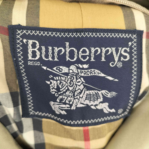 バーバリーズ BURBERRYS 裏地ノバチェック ステンカラーコート メンズ