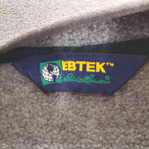エディーバウアー Eddie Bauer 90~00s EBTEK ハーフジッププルオーバーフリース メンズ JPN:S