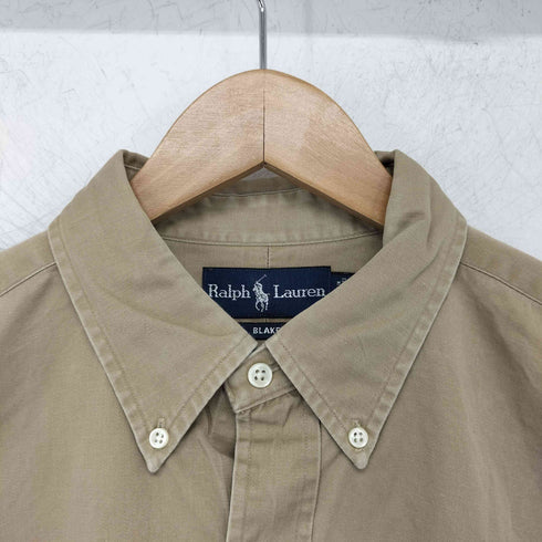 ラルフローレン RALPH LAUREN 90s BLAKE ポニー刺繍 L/S ボタンダウンシャツ メンズ import:L