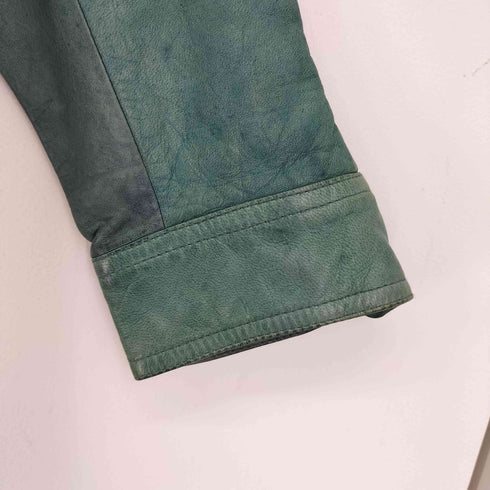 ハルフヘイローラスティーフューチャー haruf halo rusty future 羊革ジップアップレザージャケット メンズ JPN:L