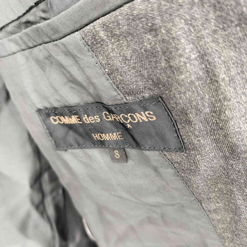 コムデギャルソンオム COMME des GARCONS HOMME 00s 00AW 田中オム 中綿 パデッド 4B テーラードジャケット メンズ JPN:S