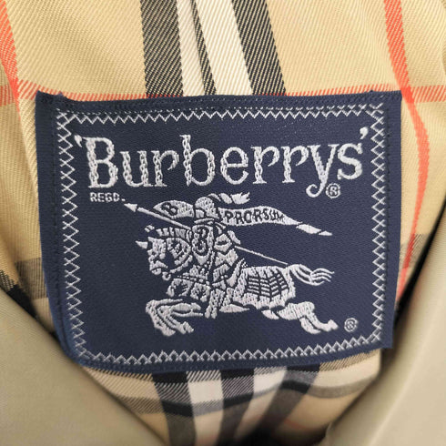 バーバリーズ BURBERRYS 裏地ノバチェック ステンカラーコート メンズ