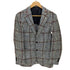 ビームス BEAMS custom tailor シルク混 ツイード 2B テーラードジャケット メンズ