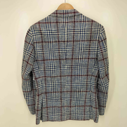 ビームス BEAMS custom tailor シルク混 ツイード 2B テーラードジャケット メンズ