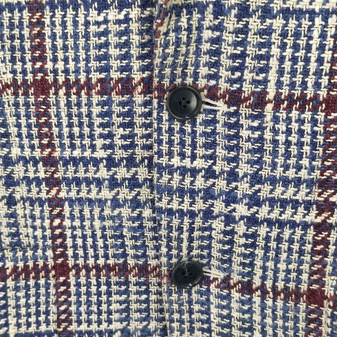 ビームス BEAMS custom tailor シルク混 ツイード 2B テーラードジャケット メンズ