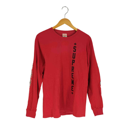 シュプリーム Supreme 12SS L/S TEE アイアンクロス メンズ import:M