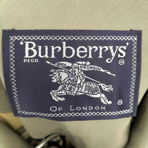 バーバリーズ BURBERRYS 裏地ノバチェック ステンカラーコート メンズ