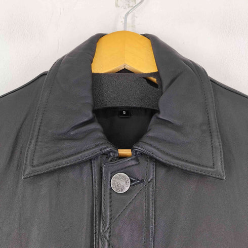 ジャックローズ JACKROSE 羊革レザートラッカージャケット メンズ 5