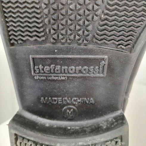 stefanorossi レイン サイドゴアブーツ メンズ M