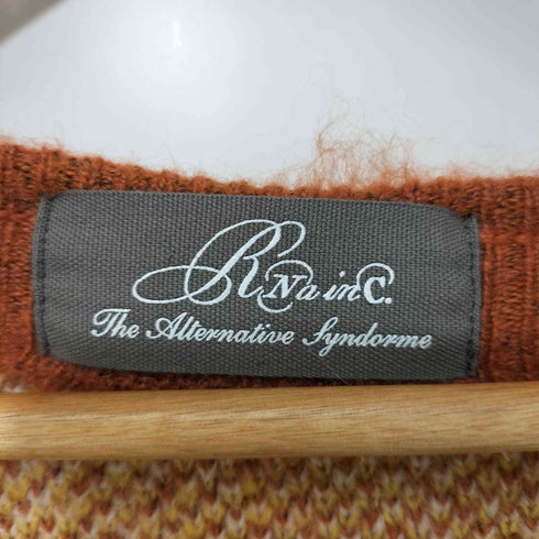 アールエヌエー RNA 19AW アーガイルコンビカーディガン レディース JPN:M