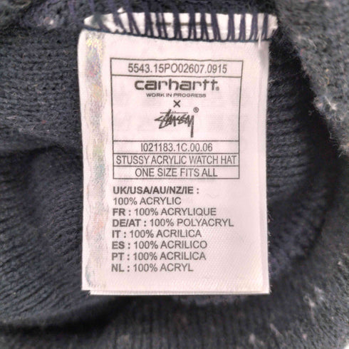 カーハートワークインプログレス Carhartt WIP Watch Hat ロゴ ビーニー ニット帽 メンズ