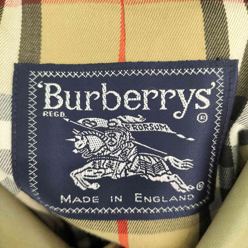バーバリーズ BURBERRYS 裏地ノバチェック ステンカラーコート メンズ