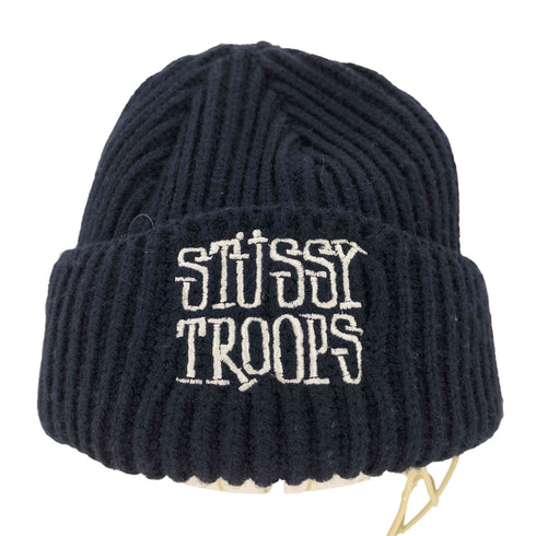 ステューシー Stussy TROOPS Cuff カフ ビーニー メンズ