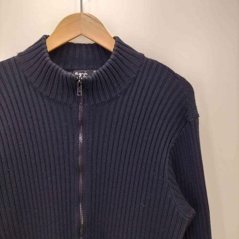 アニエスベーオム Agnes b.homme フロントポケット ドライバーズニット メンズ