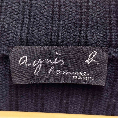 アニエスベーオム Agnes b.homme フロントポケット ドライバーズニット メンズ