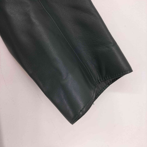 カルバンクライン CALVIN KLEIN 羊革レザーテーラードジャケット メンズ 38