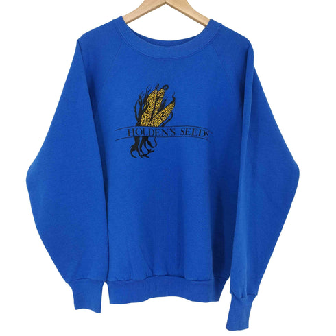 フルーツオブザルーム FRUIT OF THE LOOM 90s USA製 ラグラン L/S プリントスウェット メンズ import:L