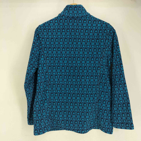 ランズエンド LANDS END LANDS END 総柄 ハーフジップ フリースジャケット レディース JPN:L