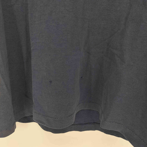 ステューシー Stussy 90S USA製 青赤タグ 袖裾シングル クルーネック アメ車プリント S/S Tシャツ メンズ import:S