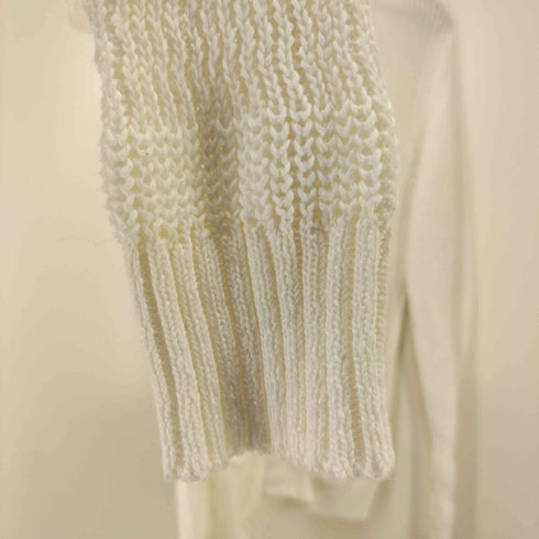 ロベルトコリーナ ROBERTO COLLINA コットンメッシュカーディガン レディース