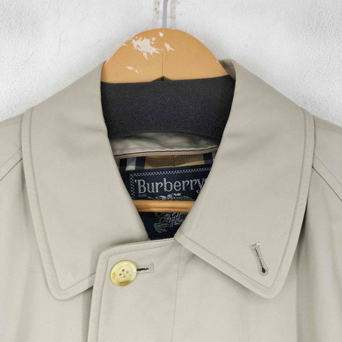 バーバリーズ BURBERRYS 裏地ノバチェック ステンカラーコート メンズ