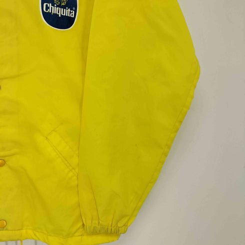 windiess 70-80s 企業ロゴプリント スナップボタン ナイロン コーチジャケット メンズ import:XL