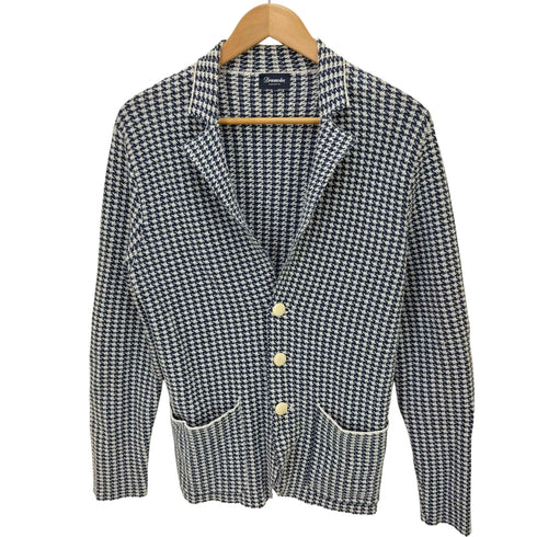 ドルモア Drumohr 千鳥格子 3Bテーラードジャケット メンズ JPN:42