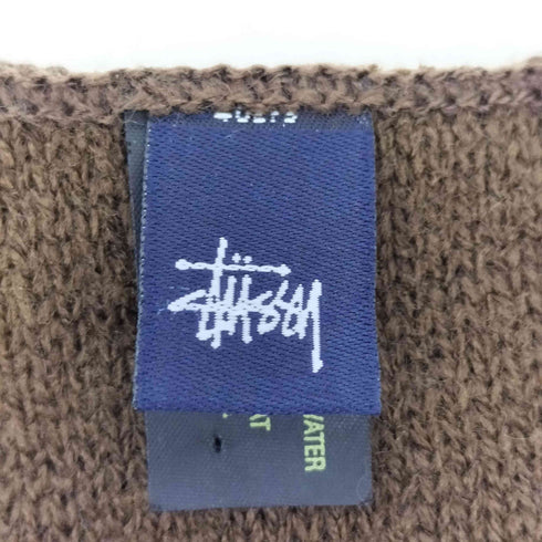 ステューシー Stussy 90-00S USA製 ロゴ マフラー メンズ