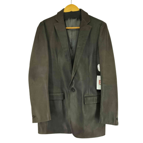 ZERO FORM ZEROSPACE 馬革レザーテーラードジャケット メンズ 46