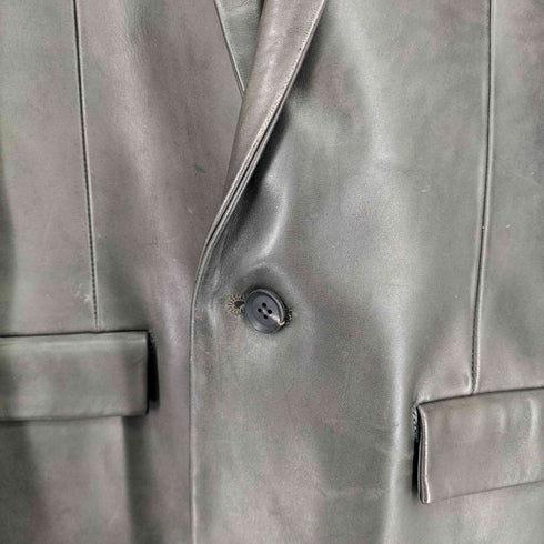 ZERO FORM ZEROSPACE 馬革レザーテーラードジャケット メンズ 46