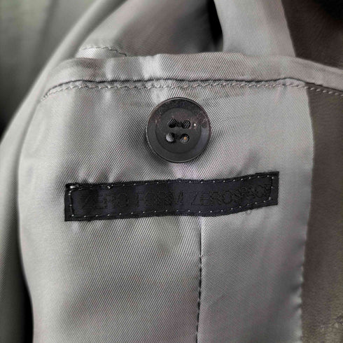 ZERO FORM ZEROSPACE 馬革レザーテーラードジャケット メンズ 46