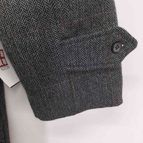 バーバリーズ BURBERRYS ヘリンボーン ステンカラーコート メンズ