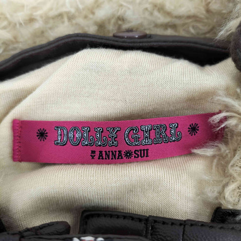 ドーリーガールバイアナスイ DOLLY GIRL BY ANNA SUI フード付き クロップドボアジャケット レディース 2