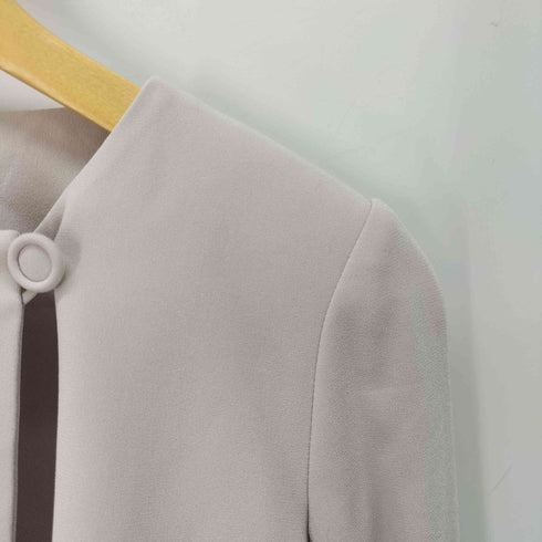 エポカ Epoca THE SHOP ノーカラー ダブルジャケット ショート丈 レディース JPN:40