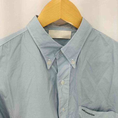 ネオンサイン NEON SIGN B.D WORK SHIRT ボタンダウン ワークシャツ メンズ JPN:44