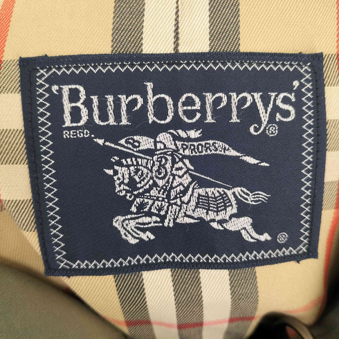 バーバリーズ BURBERRYS 裏地ノバチェック 玉虫 ステンカラーコート メンズ