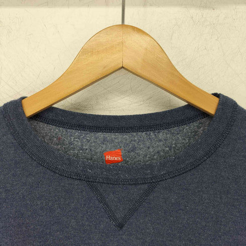 ヘインズ Hanes PREMIUM ビッグシルエット クルーネック L/S スウェット メンズ XX-LARGE