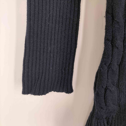 ラルフローレン RALPH LAUREN カシミヤ混 ケーブルニットカーディガン レディース 150