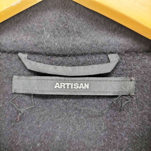アルチザン ARTISAN ogawa kenichi Loro Piana アンゴラ混 ダブル チェスターコート レディース JPN:42