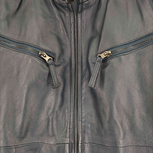 GLONE DEU 羊革シングルライダースジャケット メンズ JPN:L