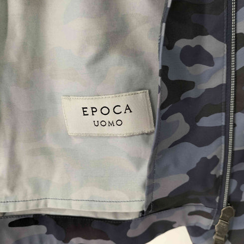 エポカウォモ Epoca uomo カモ/迷彩 ハイゲージジャージブルゾン トラックジャケット メンズ EUR:52
