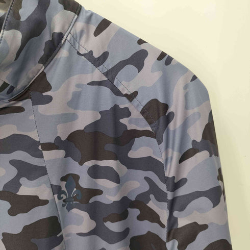 エポカウォモ Epoca uomo カモ/迷彩 ハイゲージジャージブルゾン トラックジャケット メンズ EUR:52