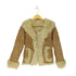 Goat leather sanctuaire ファー ムートンジャケット レディース JPN:38