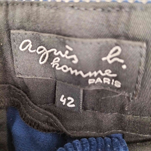 アニエスベーオム Agnes b.homme ルーマニア製 コーデュロイワイドパンツ メンズ 42