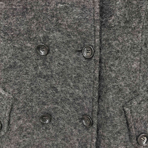 galloria モヘヤ混 ウールピーコート レディース JPN:9号