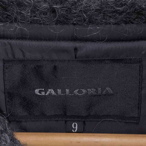 galloria モヘヤ混 ウールピーコート レディース JPN:9号
