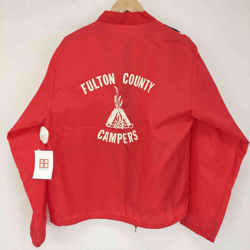 70s Elin Racing Apparel TALONジップ ワッペン ナイロンレーシングジャケット メンズ