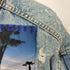 ザラ ZARA ラッシュ加工 パッチワークダメージデニム メンズ import:M