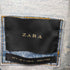 ザラ ZARA ラッシュ加工 パッチワークダメージデニム メンズ import:M