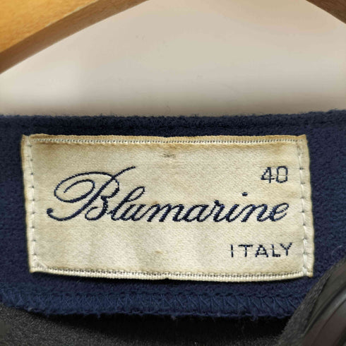 Blumarine バラモチーフ ノーカラープリーツセットアップ レディース 40